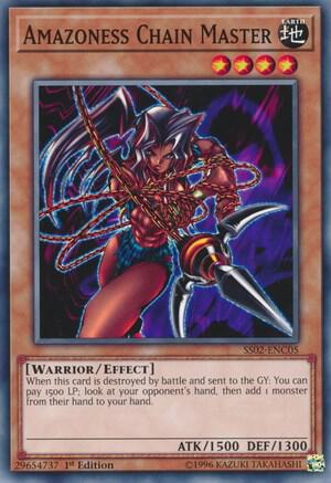 Amazoness Chain Master - Speed Duel Decks: Duelists of Tomorrow SS02-ENC05 - Common