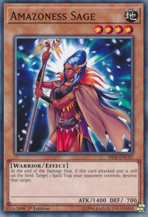 Amazoness Sage - Speed Duel Decks: Duelists of Tomorrow SS02-ENC07 - Common