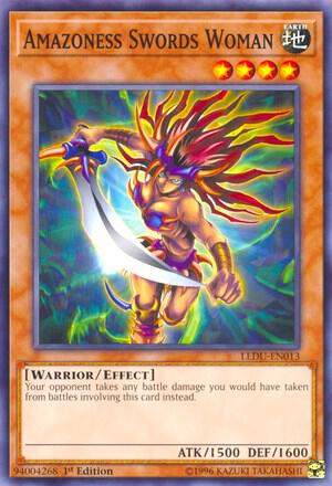 Amazoness Swords Woman - Legendary Duelists LEDU-EN013 - Common