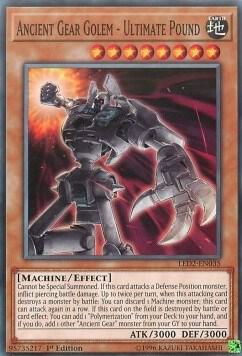Ancient Gear Golem - Ultimate Pound - Legendary Duelists: Ancient Millennium LED2-EN035 - Common