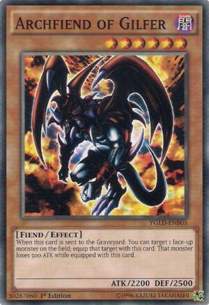 Archfiend of Gilfer - King of Games: Yugi's Legendary Decks YGLD-ENB05 - Common