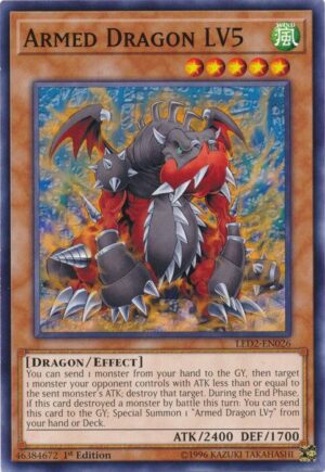 Armed Dragon LV5 - Legendary Duelists: Ancient Millennium LED2-EN026 - Common