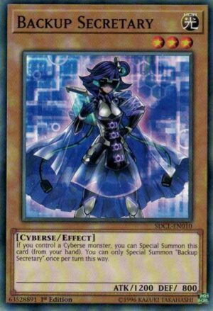 Backup Secretary - Structure Deck: Cyberse Link SDCL-EN010 - Common