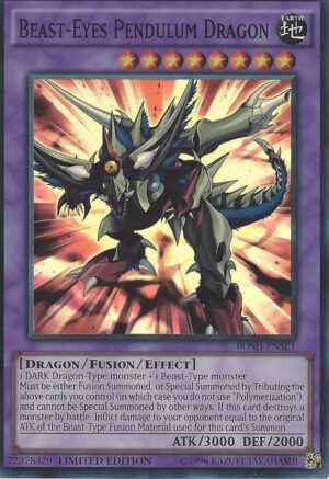 Beast-Eyes Pendulum Dragon - Breakers of Shadow BOSH-ENSE1 - Super Rare