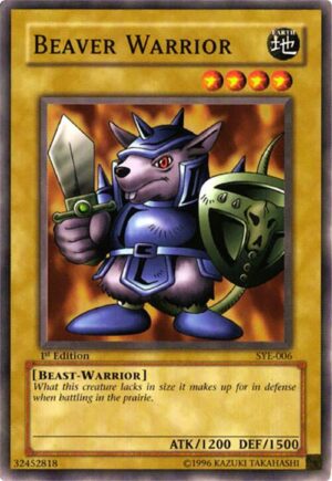 Beaver Warrior - Starter Deck: Yugi Evolution SYE-006 - Common