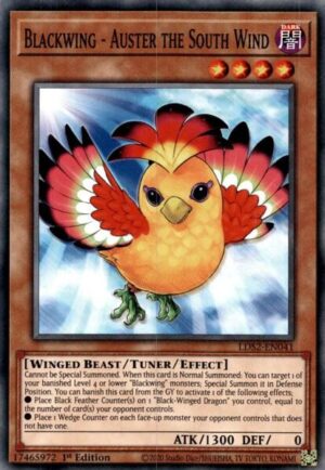 Blackwing - Auster the South Wind - Legendary Duelists: Season 2 LDS2-EN041 - Common