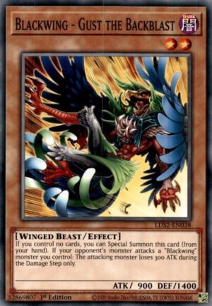 Blackwing - Gust the Backblast - Legendary Duelists: Season 2 LDS2-EN038 - Common