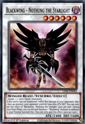 Blackwing - Nothung the Starlight - Legendary Duelists: Season 2 LDS2-EN043 - Common