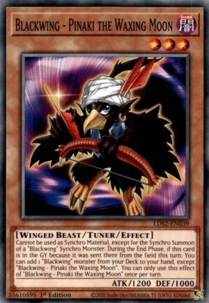 Blackwing - Pinaki the Waxing Moon - Legendary Duelists: Season 2 LDS2-EN039 - Common