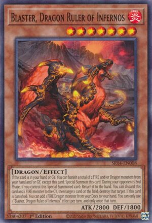 Blaster, Dragon Ruler of Infernos - Structure Deck: Fire Kings (SR14) - Common