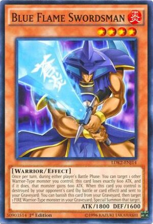 Blue Flame Swordsman - Legendary Decks II LDK2-ENJ14 - Common