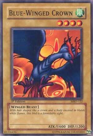 Blue-Winged Crown - Metal Raiders MRD-122 - Common