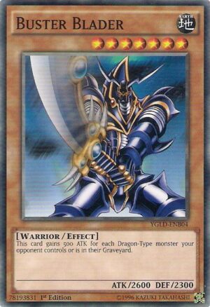 Buster Blader (B) - King of Games: Yugi's Legendary Decks YGLD-ENB04 - Common