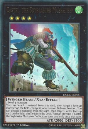 Castel, the Skyblaster Musketeer - Duel Devastator DUDE-EN018 - Ultra Rare