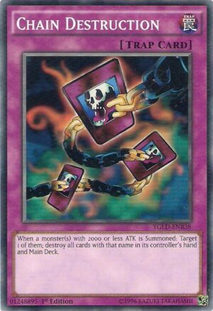 Chain Destruction - King of Games: Yugi's Legendary Decks YGLD-ENB38 - Common