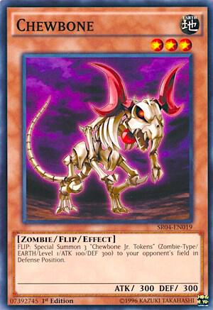 Chewbone - Structure Deck: Dinosmasher's Fury SR04-EN019 - Common