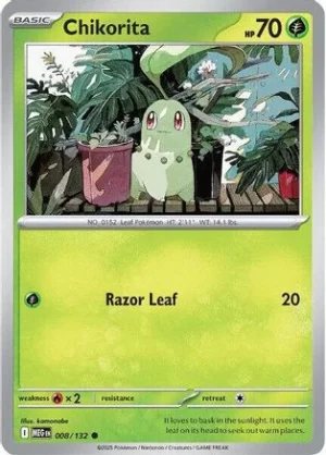 Chikorita 008/132 - Common