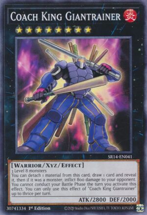 Coach King Giantrainer - Structure Deck: Fire Kings SR14-EN041 - Common