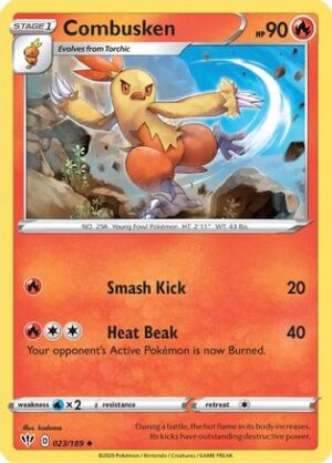 Combusken - 023/189 - Uncommon