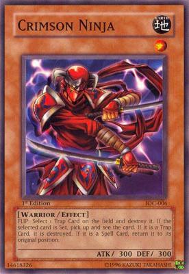 Crimson Ninja - Invasion of Chaos IOC-EN006 - Common