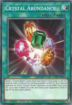 Crystal Abundance - Legendary Duelists: Season 1 LDS1-EN106 - Common