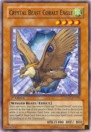 Crystal Beast Cobalt Eagle - Duelist Pack 7: Jesse Anderson DP07-EN006 - Common