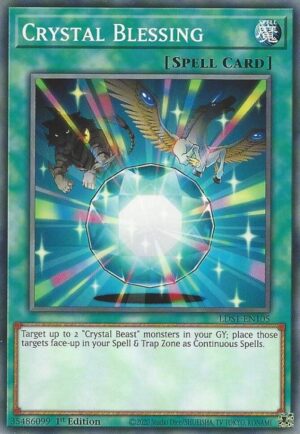 Crystal Blessing - Legendary Duelists: Season 1 LDS1-EN105 - Common