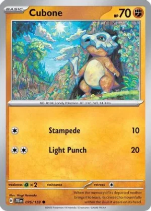 Cubone - 076/159 - Common