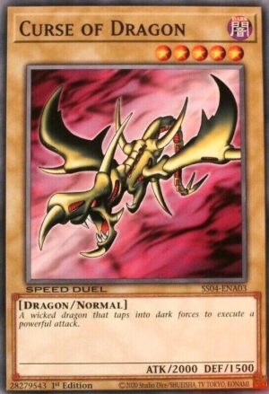 Curse of Dragon - Speed Duel Decks: Match of the Millennium SS04-ENA03 - Common