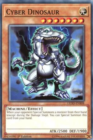 Cyber Dinosaur - Legendary Dragon Decks LEDD-ENB08 - Common