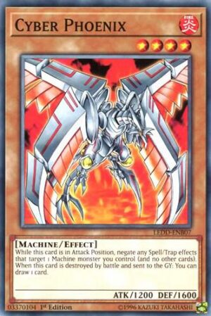 Cyber Phoenix - Legendary Dragon Decks LEDD-ENB07 - Common