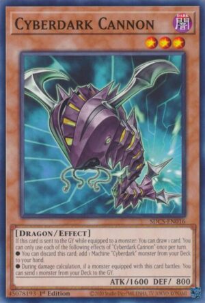 Cyberdark Cannon - Structure Deck: Cyber Strike SDCS-EN016 - Common