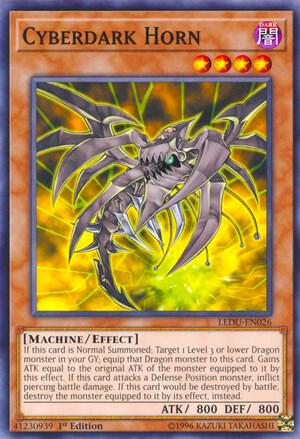 Cyberdark Horn - Legendary Duelists LEDU-EN026 - Common