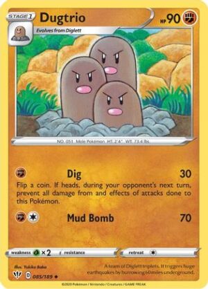 Dugtrio - 085/189 - Uncommon