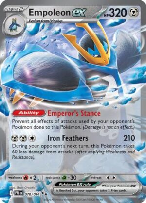 Empoleon ex 070/094 - Double Rare