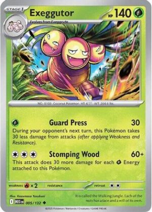 Exeggutor 005/132 - Uncommon