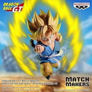FIGURA BANPRESTO DRAGON BALL Z MATCH MAKERS (SUPER 17 VS SUPER SAIYAN SON GOKU) - SUPER SAIYAN SON GOKU