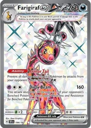 Farigiraf ex - 194/162 - Full Art Secret Rare