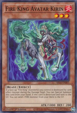 Fire King Avatar Kirin - Structure Deck: Fire Kings (SR14) - Common