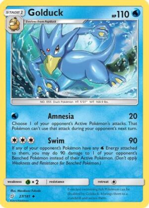 Golduck - 27/181 - Uncommon