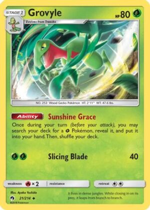 Grovyle - 21/214 - Uncommon