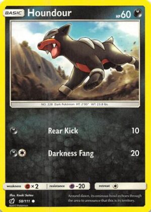 Houndour - 58/111 - Common