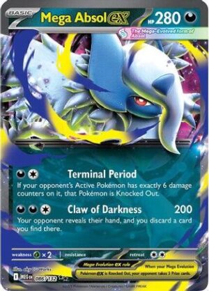 Mega Absol ex 086/132 - Double Rare