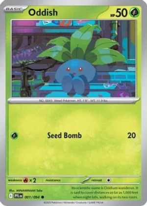 Oddish 001/094 - Common