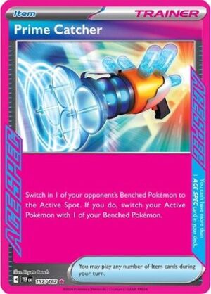 Prime Catcher - 157/162 - Ace Rare
