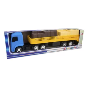 REPLICA CAMION FORD CARGO CARGA DE PALLETS - PLASTICO (COLORES SURTIDOS CONSULTAR) - 45CM