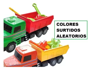 REPLICA CAMION SCANIA VOLCADOR - PLASTICO (COLORES SURTIDOS CONSULTAR)