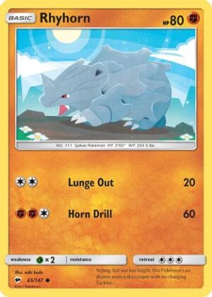 Rhyhorn - 65/147 - Common