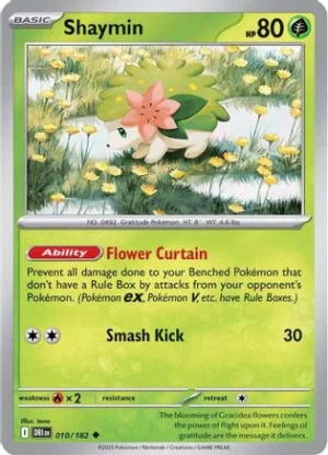 Shaymin - 010/182 - Uncommon