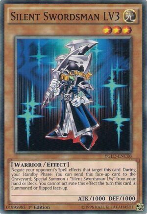 Silent Swordsman LV3 - King of Games: Yugi's Legendary Decks (YGLD) - Common